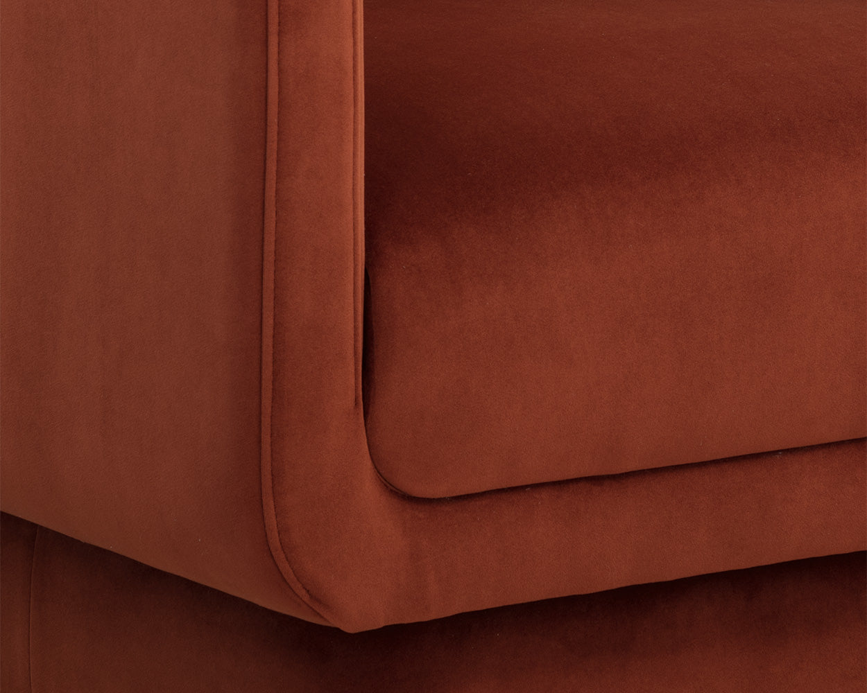 Evelyn Lounge Chair - Meg Rust