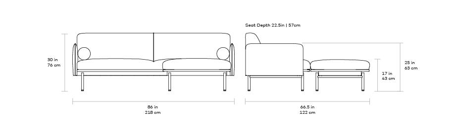 Gus* Modern Foundry Bi-Sectional