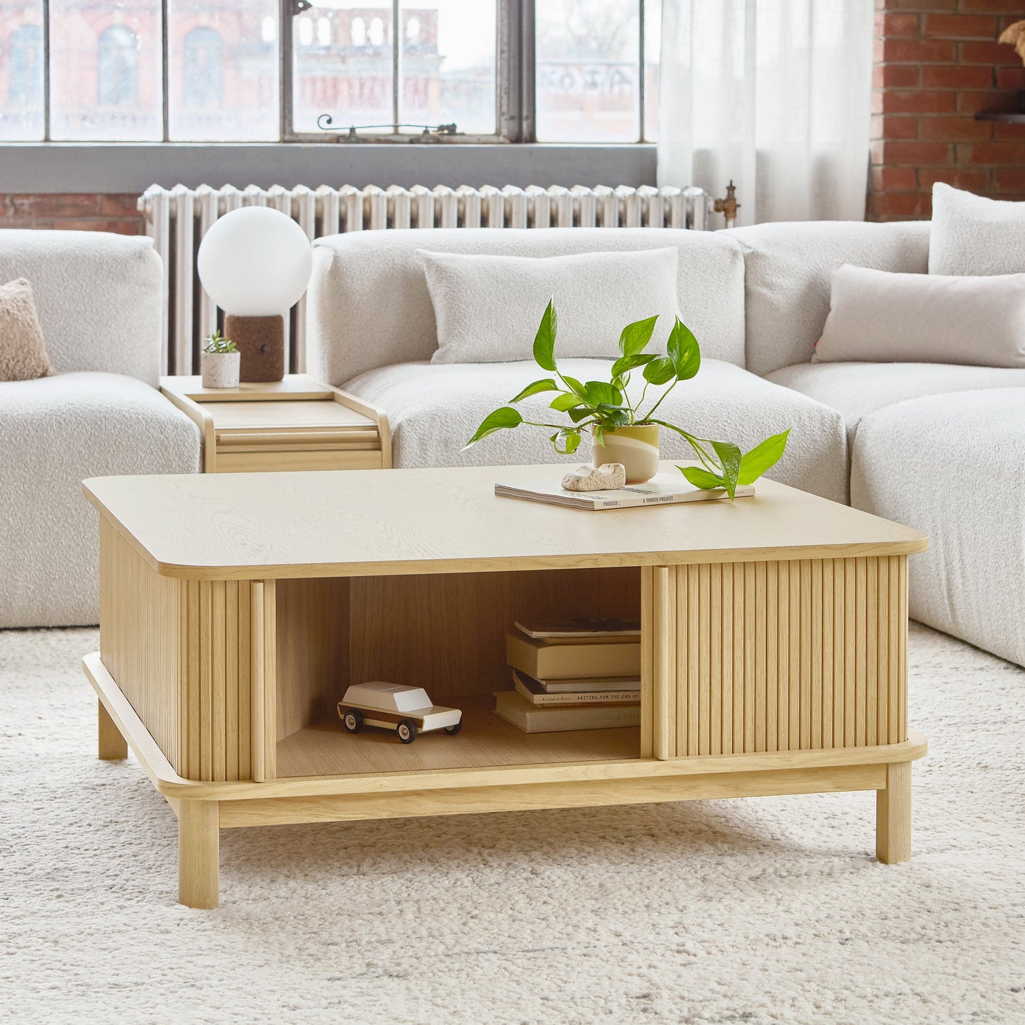 Gus* Ledger Coffee Table