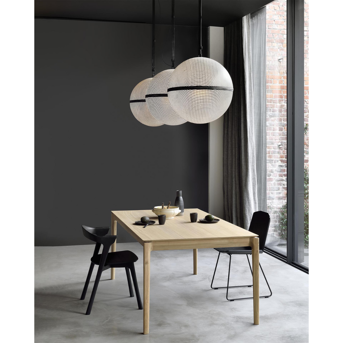 Bok Dining Chair - Oak Black