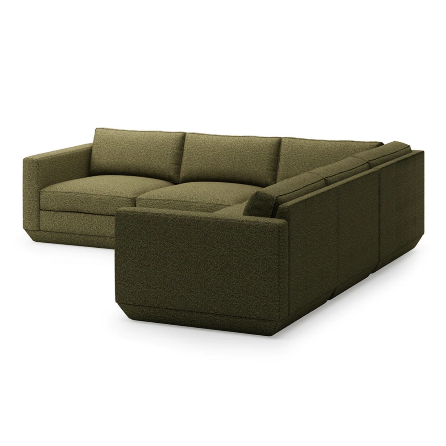 Gus* Modern Podium 5 Piece Sectional