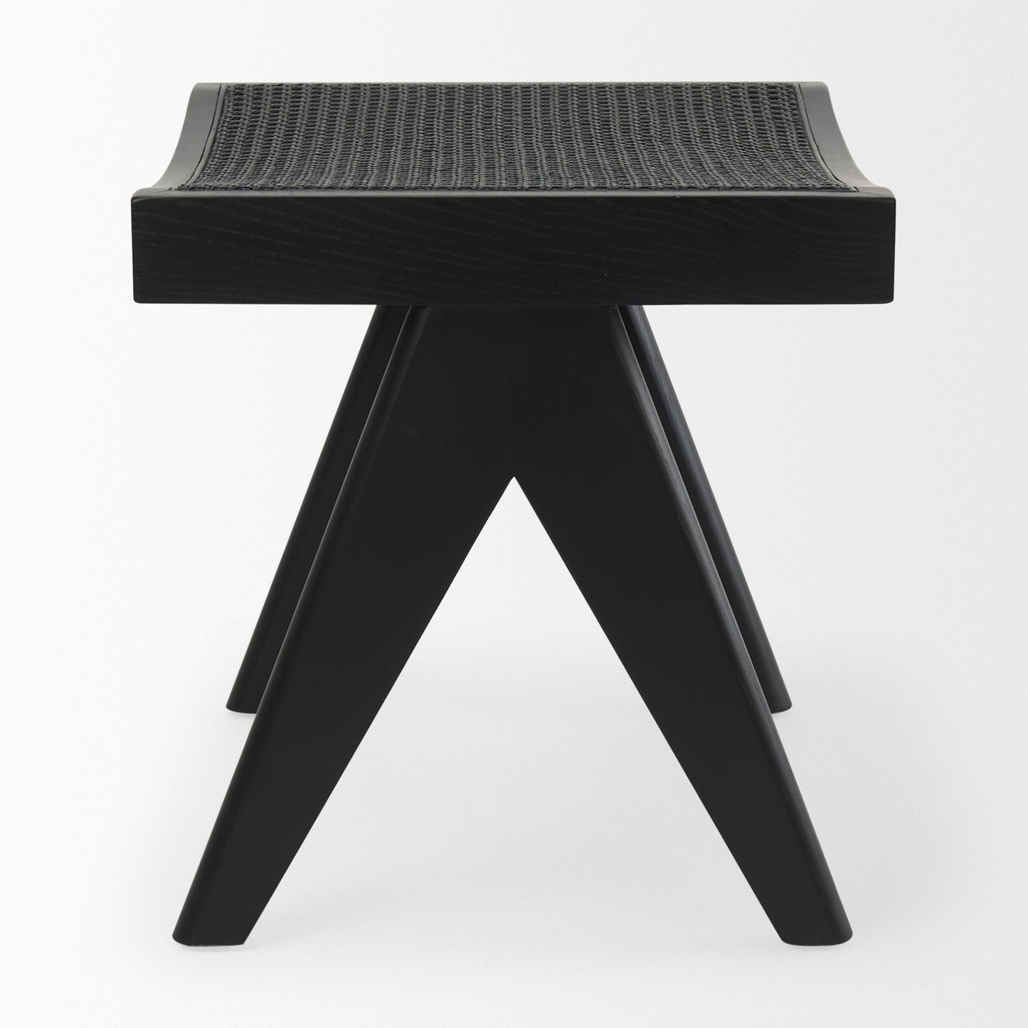 Alvin Stool - Black Wood