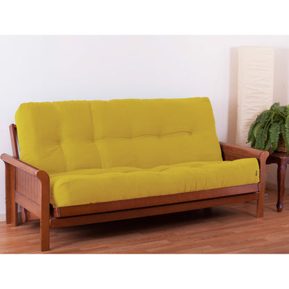 10-inch Thick Twill Futon Mattress (Twin, Full, or Queen)