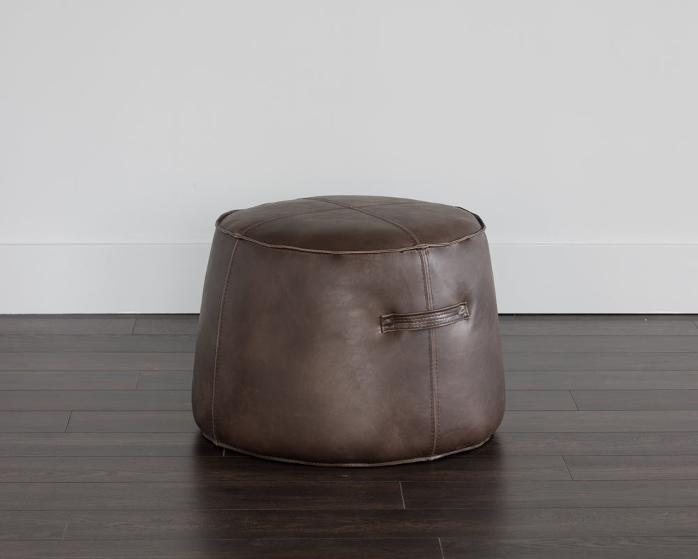 Michelle Ottoman / Dark Brown