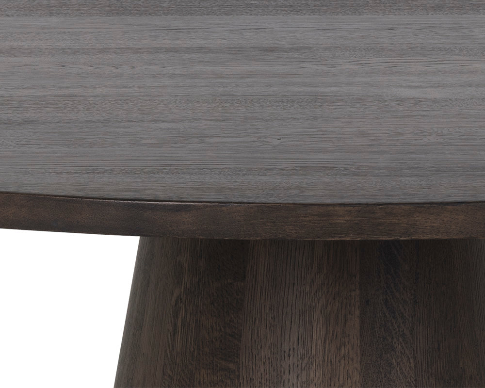Althea Dining Table / Brown Oak