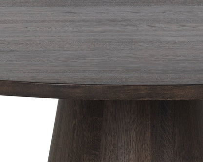 Althea Dining Table / Brown Oak