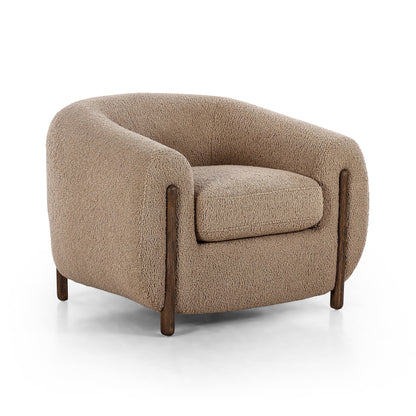 Lyon Chair - Sheepskin Camel