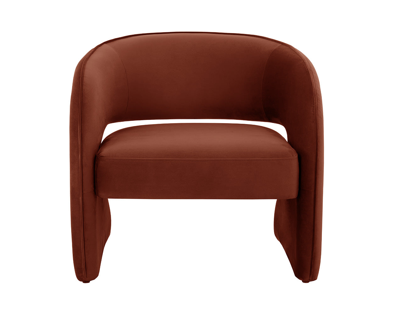 Rosie Lounge Chair - Meg Rust