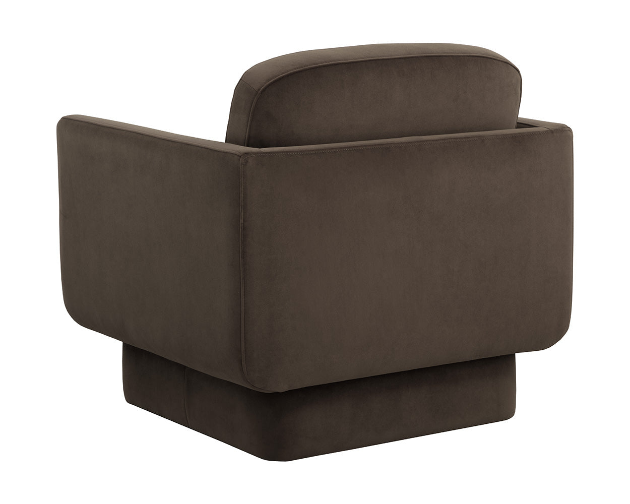 Evelyn Lounge Chair - Meg Dark Brown