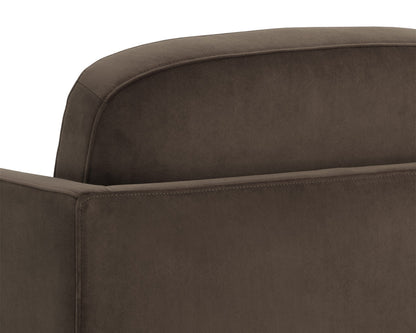 Evelyn Lounge Chair - Meg Dark Brown