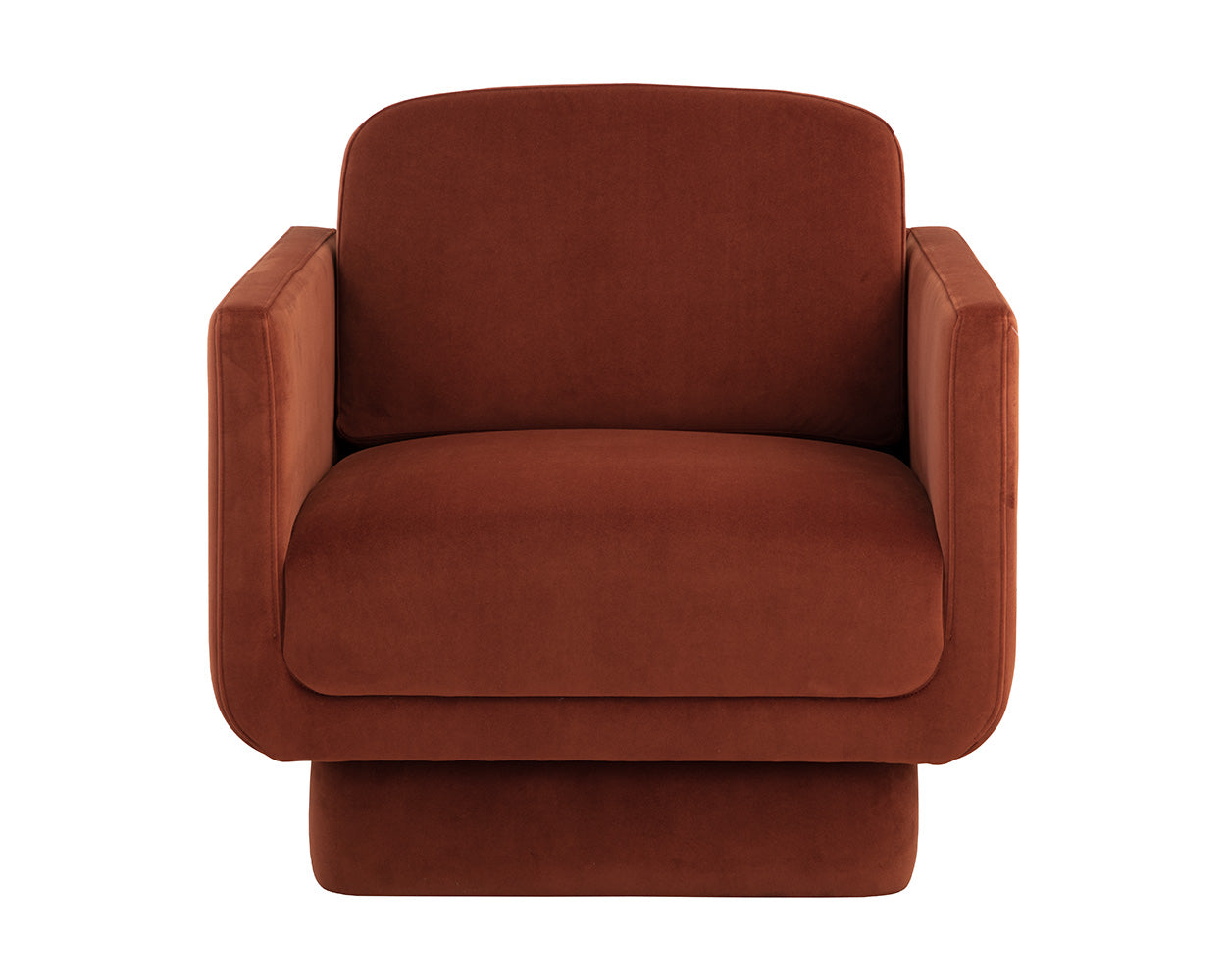 Evelyn Lounge Chair - Meg Rust
