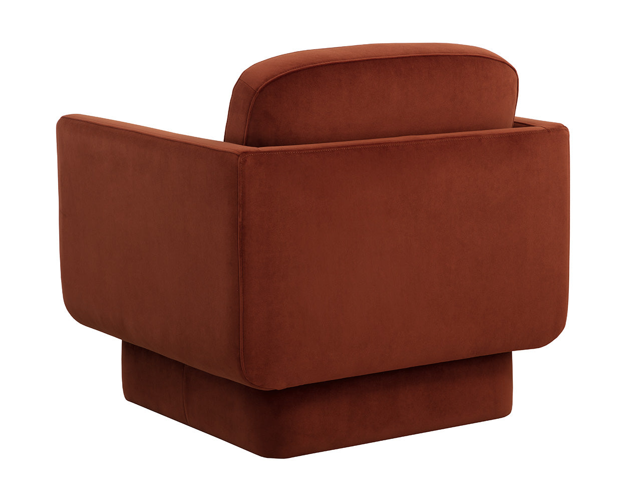 Evelyn Lounge Chair - Meg Rust