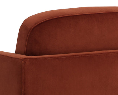 Evelyn Lounge Chair - Meg Rust