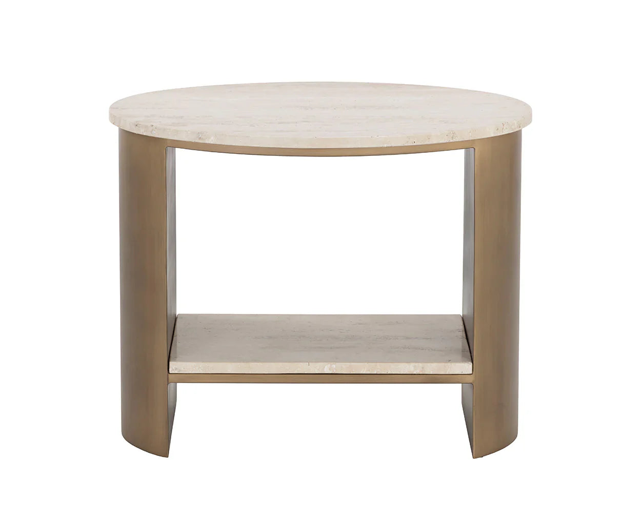 Rasha End Table - Oval