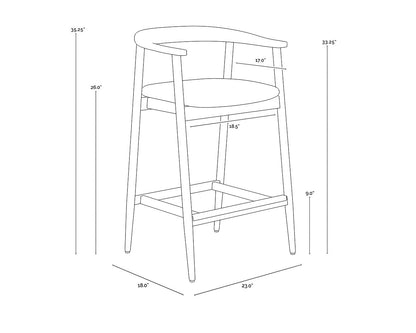 Jerome Counter Stool