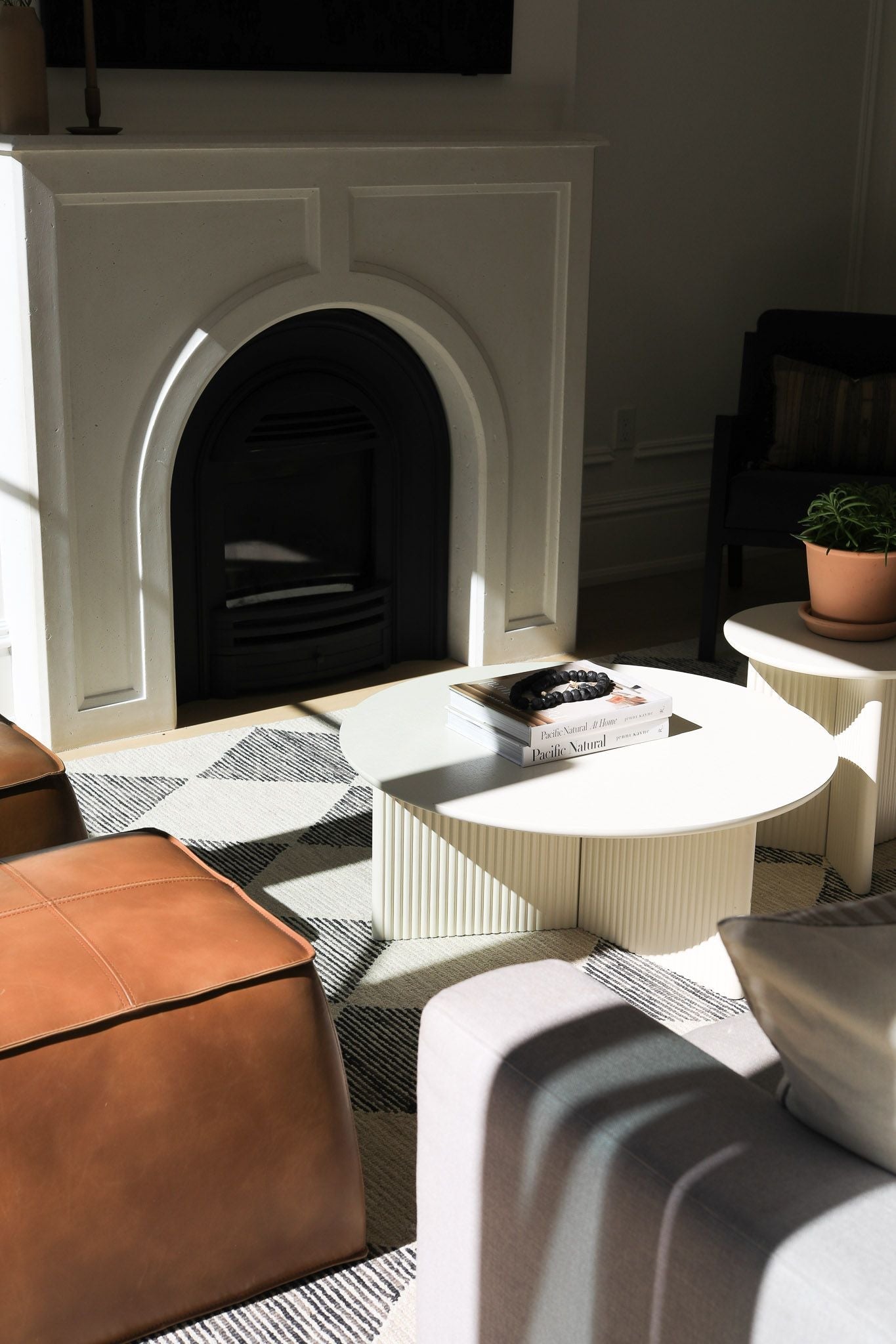 Gus* Modern Odeon Coffee Table - Pearl