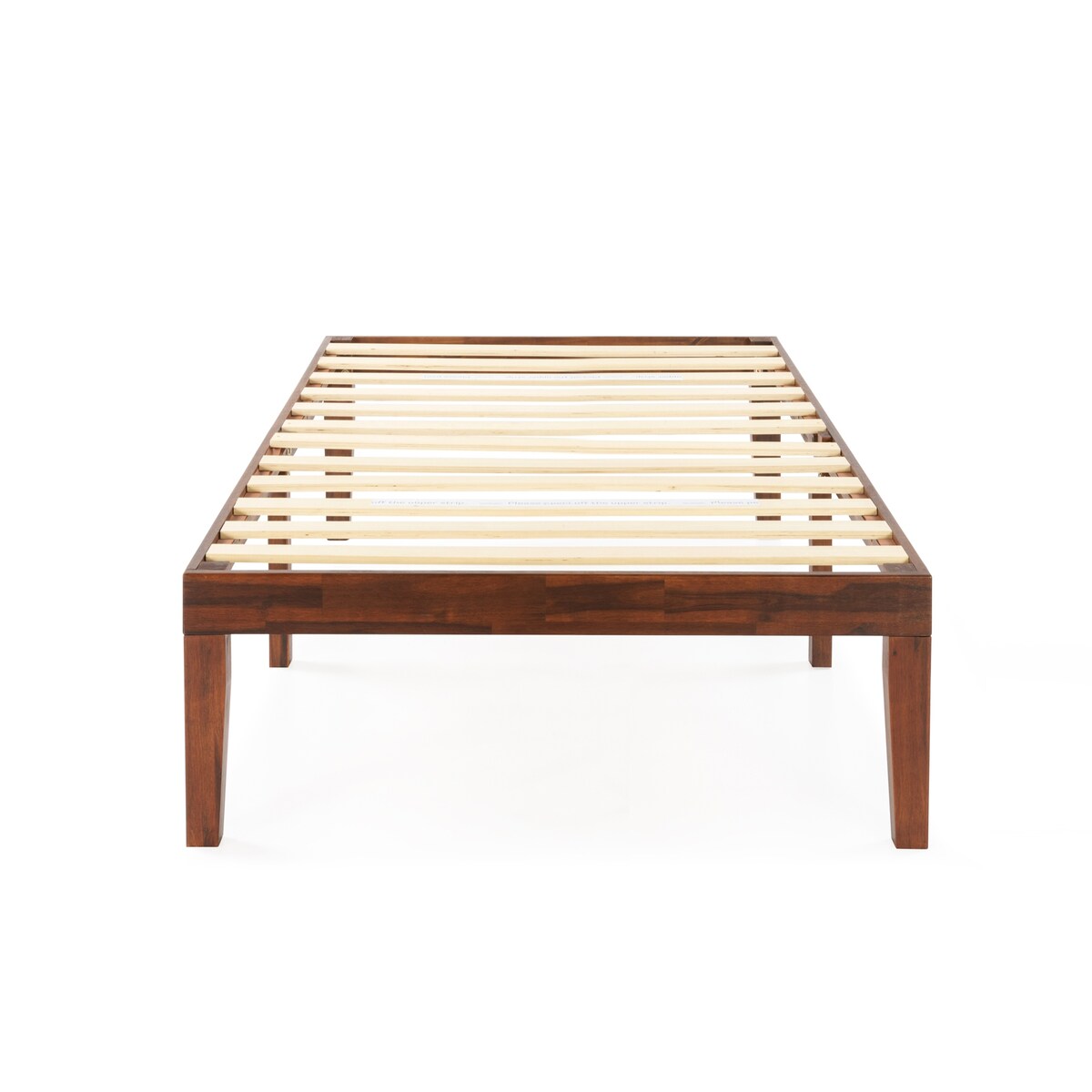 16 Inch Classic Solid Wood Platform Bed Frame in Multiple Finishes