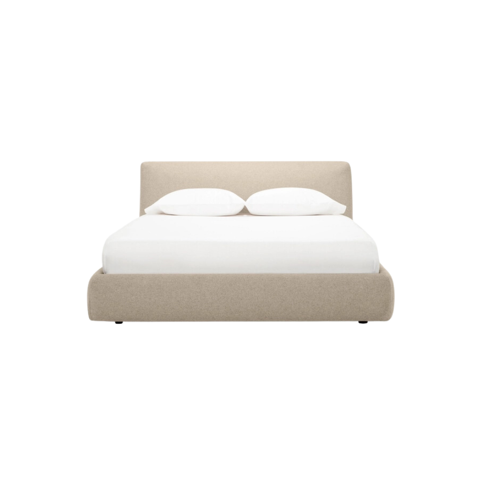 Cello Queen Storage Bed - Lana Sand