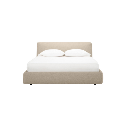 Cello Queen Storage Bed - Lana Sand