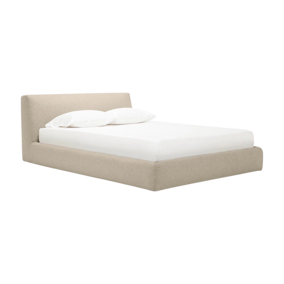 Cello Queen Storage Bed - Lana Sand