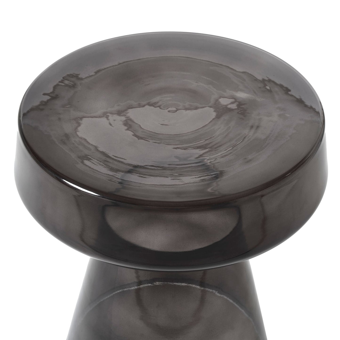 Livia Tinted Glass Side Table