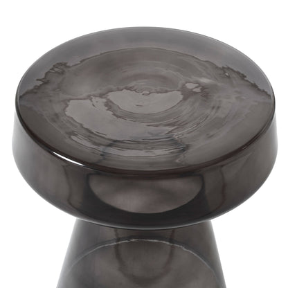 Livia Tinted Glass Side Table