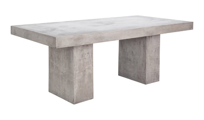 Aurelius Outdoor Dining Table - Grey