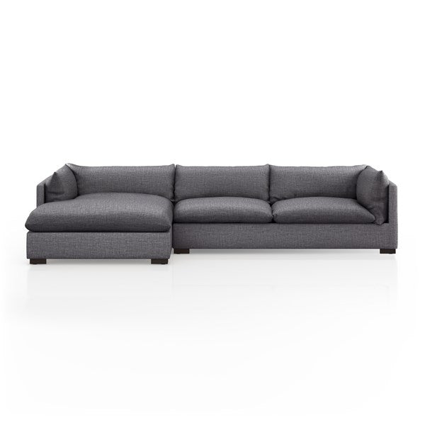 Walden 2 Piece Sectional - Charcoal