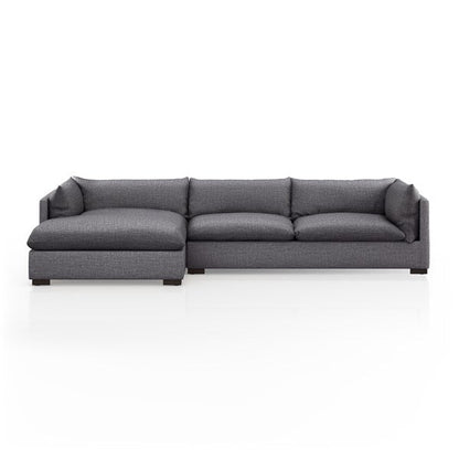 Walden 2 Piece Sectional - Charcoal
