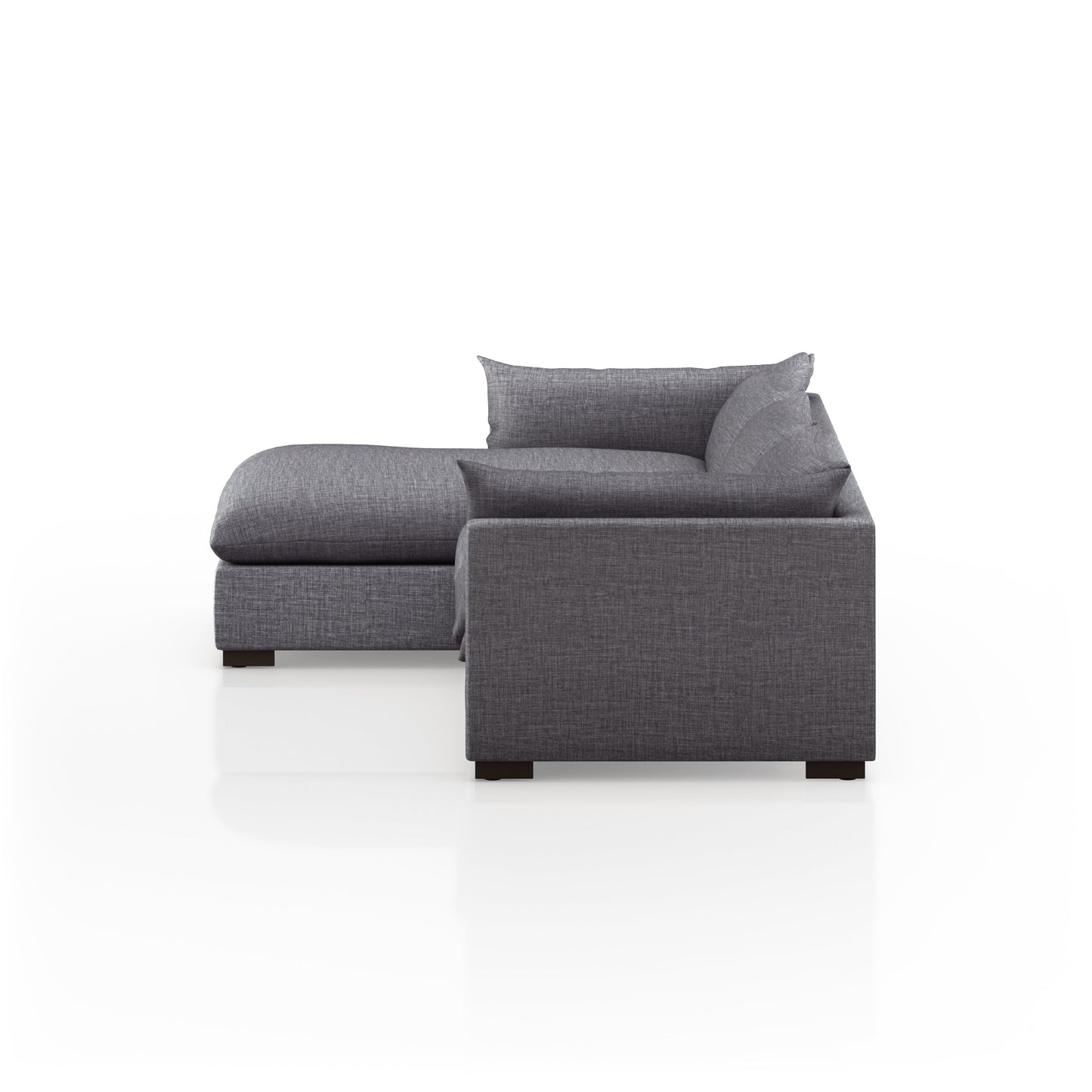 Walden 2 Piece Sectional - Charcoal