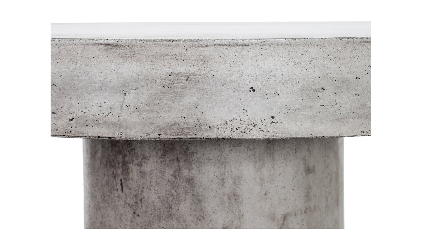 Cassi Outdoor Round Dining Table  - Grey