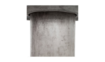 Cassi Outdoor Round Dining Table  - Grey