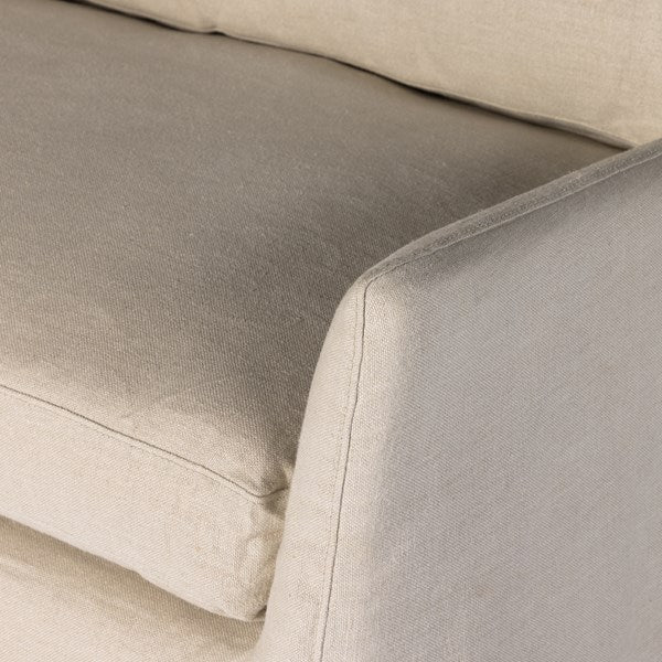 Monty 94 Slipcover Sofa - Natural