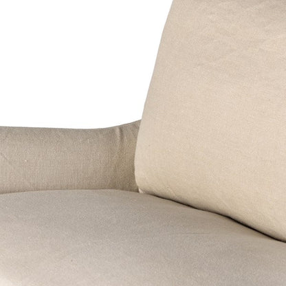 Monty 94 Slipcover Sofa - Natural