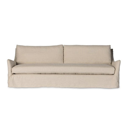 Monty 94 Slipcover Sofa - Natural