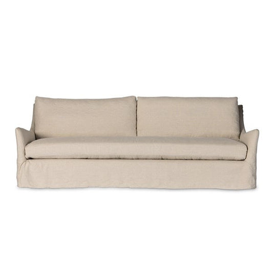 Monty 94 Slipcover Sofa - Natural