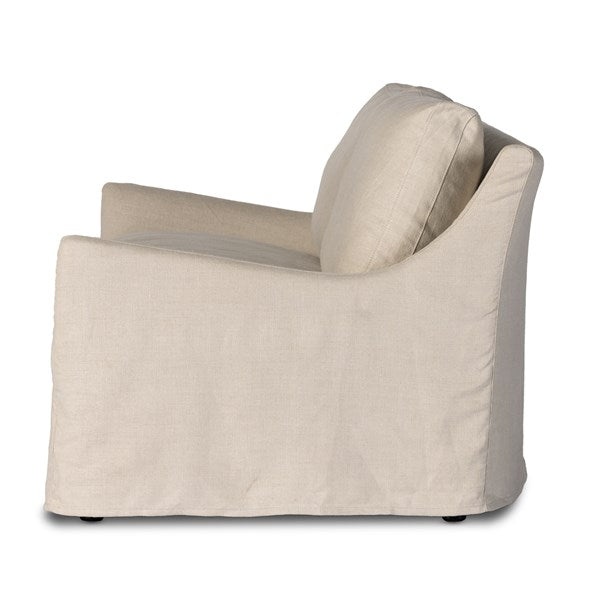 Monty 94 Slipcover Sofa - Natural