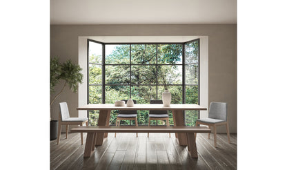 Set of two Diego Oak Dining Chair