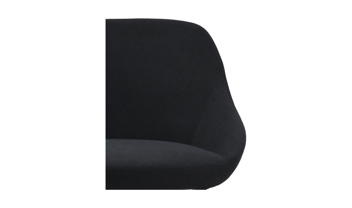 Set of Two Shelly Counter Stool - Black