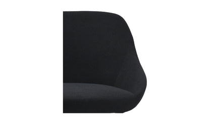 Set of Two Shelly Counter Stool - Black