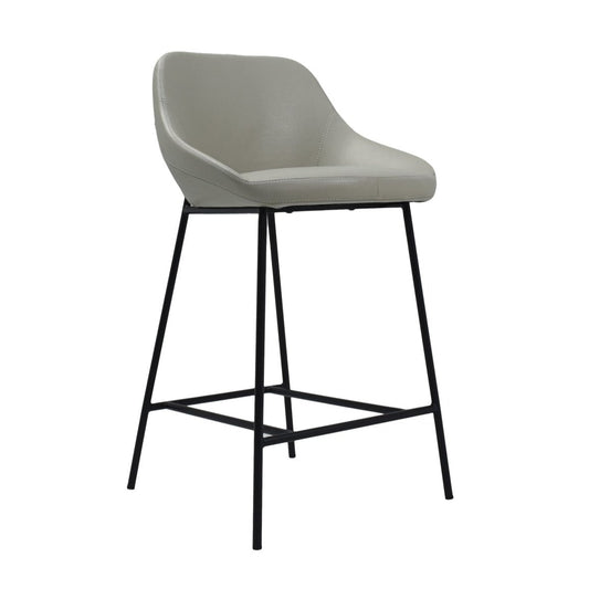 Set of Two Shelly Counter Stool - Beige