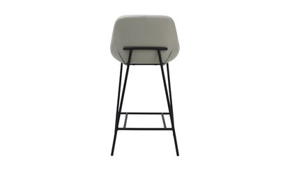 Set of Two Shelly Counter Stool - Beige