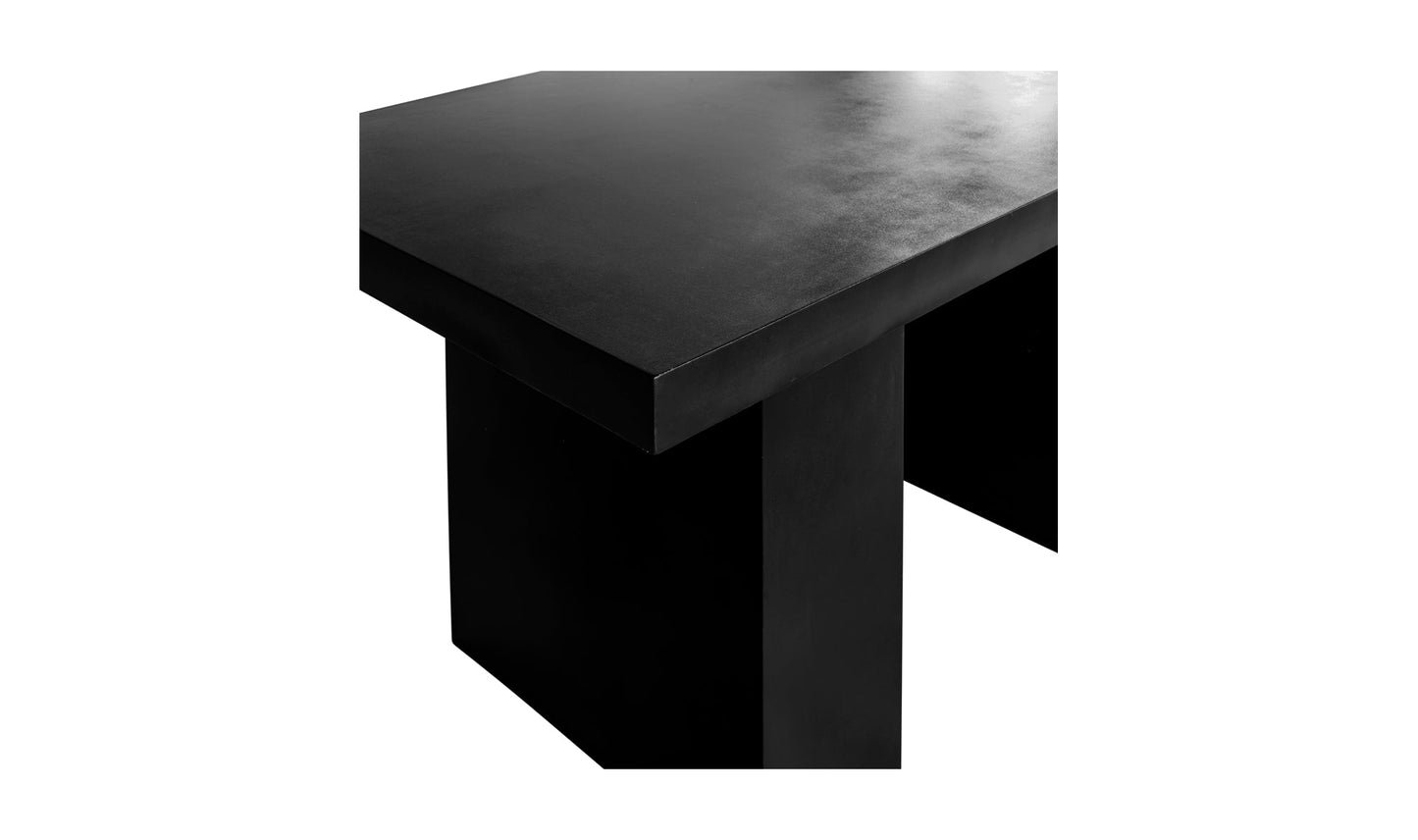 Aurelius Outdoor Dining Table - Black