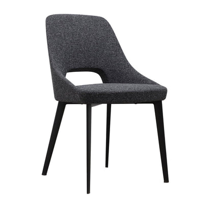 Set of Two Tiff Dining Chair - Dark Grey