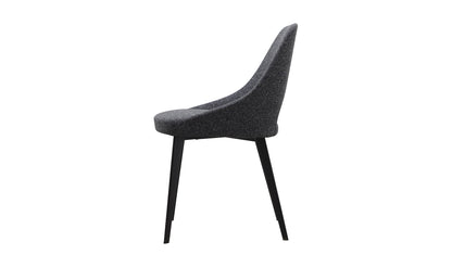 Set of Two Tiff Dining Chair - Dark Grey