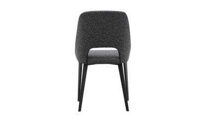 Set of Two Tiff Dining Chair - Dark Grey