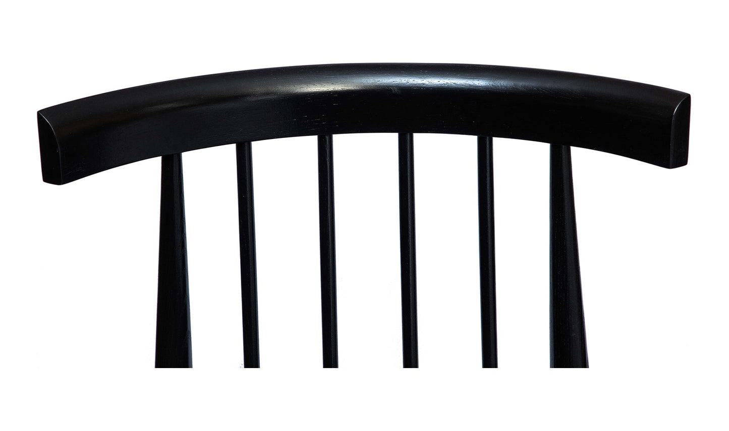 Set of Two Rosedale Dining Chair - Black