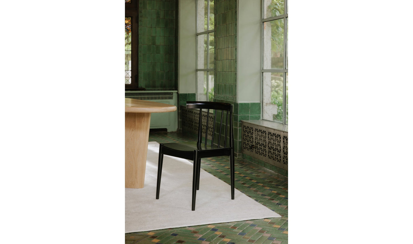 Set of Two Rosedale Dining Chair - Black