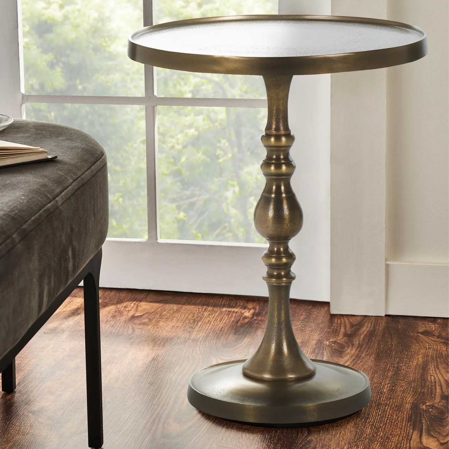 Ronald Brass Side Table