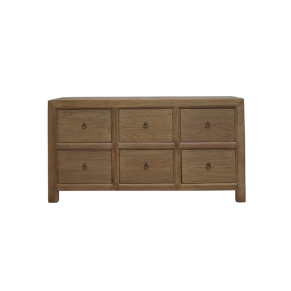 Reid 6 drawer Reclaimed Wood Sideboard